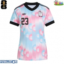 Belgia Amadou Onana #24 Bortedrakt Dame VM 2026 Kortermet